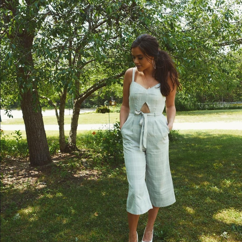 Grey jumpsuit